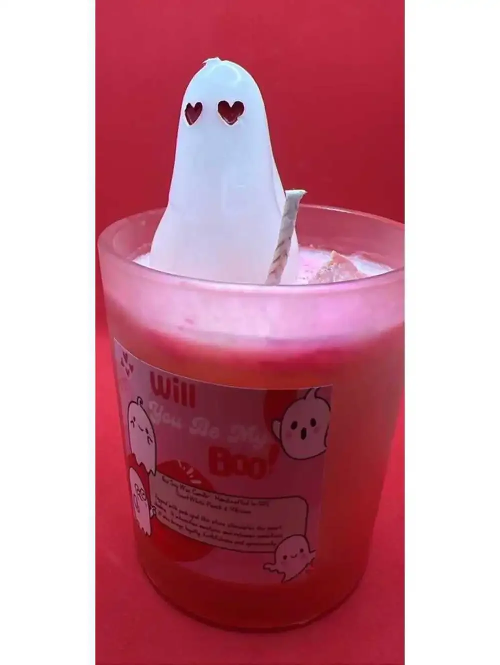 Will You Be My Boo candle, Romantic candle